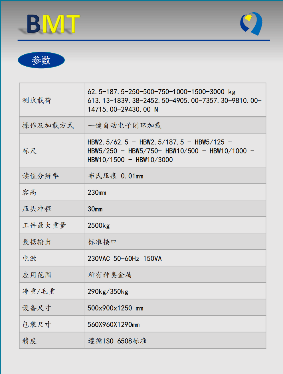 Matsuzawa imported BMT automatic Brinell hardness tester metal material electronic closed-loop