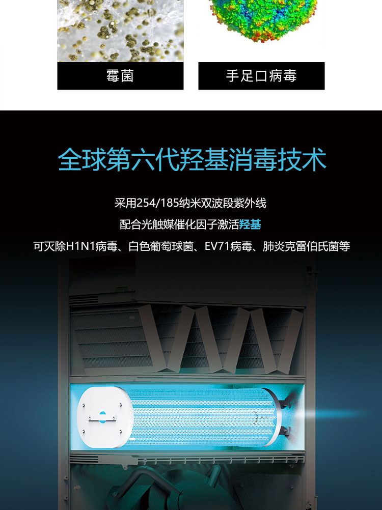 Cabinet type ultraviolet air disinfection machine human-machine coexistence technology Campus disinfection machine