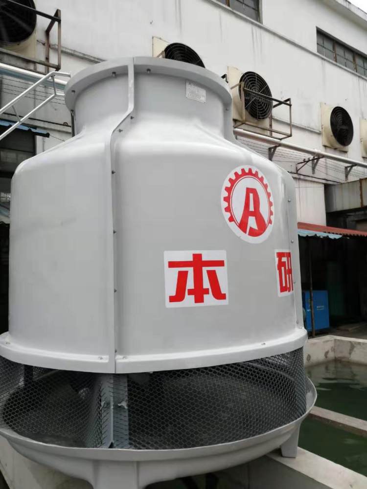 圆形逆流常温冷却塔原生PVC填料 节水节能CQC质量认证全国质保