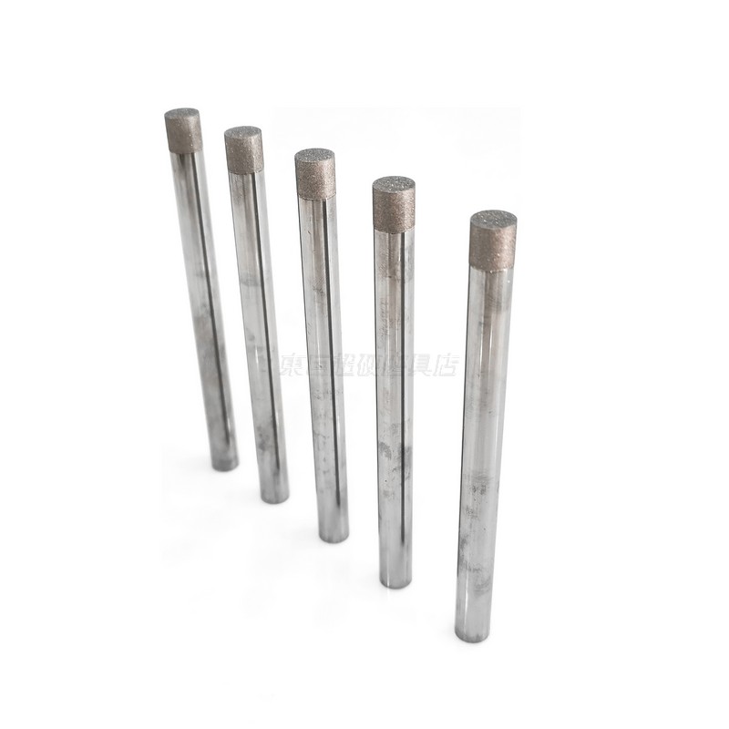 Tungsten steel handle CBN grinding rod 8mm 20CrMo quenched steel inner circle grinding Demaji machining center coordinate grinding