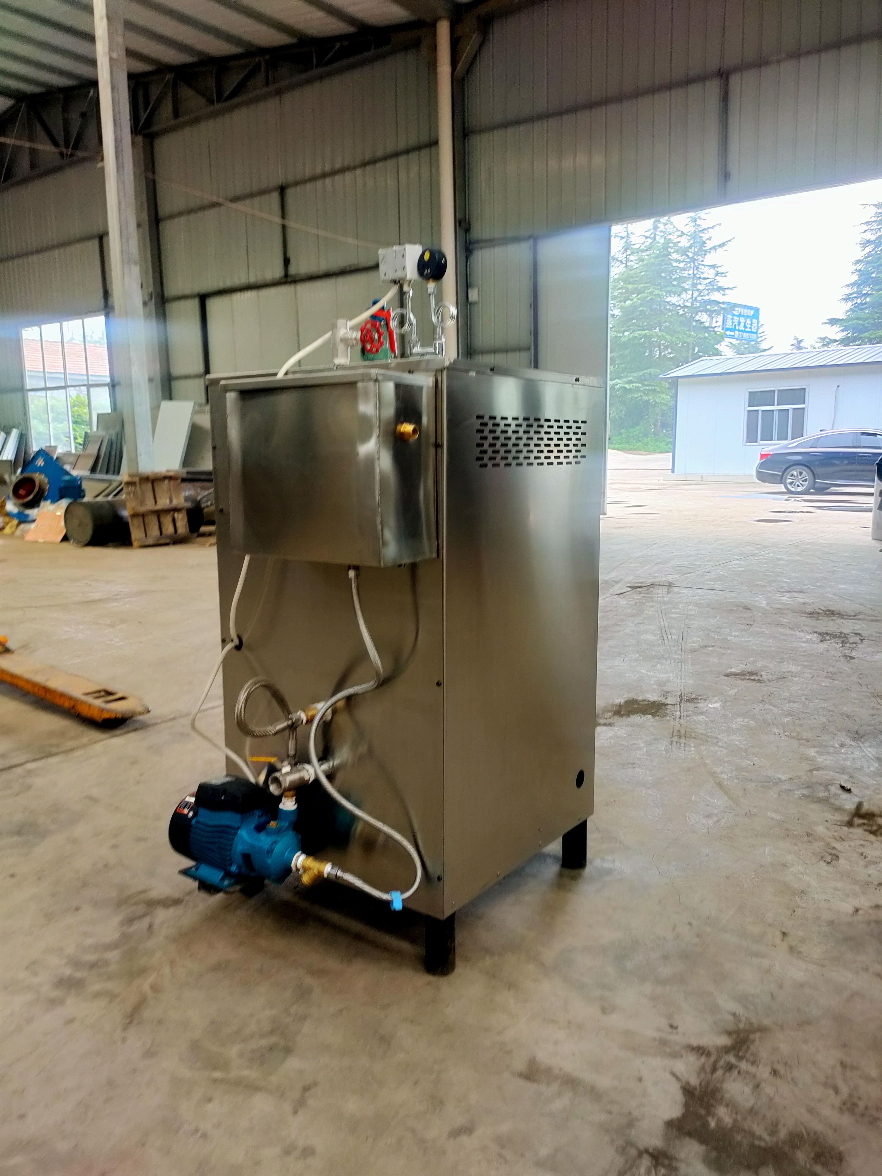 Electric Steam Generator 96KW Electric Heating Boiler Yinglin Gas Production Fast Fully Automatic Control