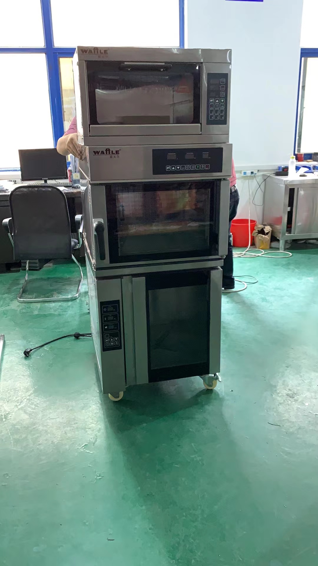 Weaver WF300 energy-saving baking combination hot air furnace, layer furnace, fermentation chamber, integrated multi-functional combination furnace