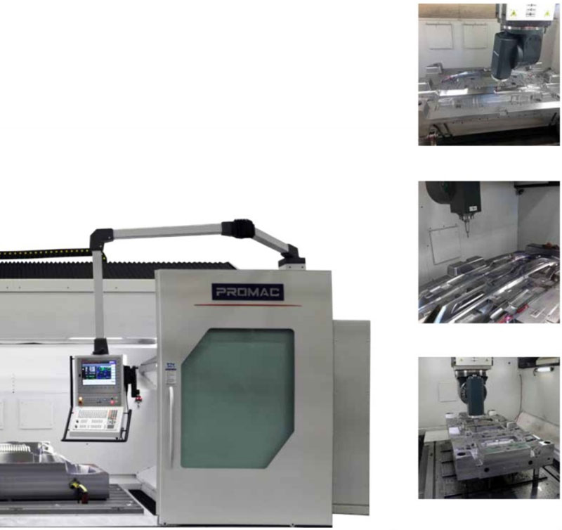 Italian 5-axis machining center, Primaca PROMAC overhead high-speed gantry CNC machine tool