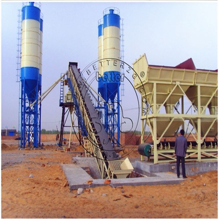 Baite Heavy Industry HZS Large Concrete Mixing Station Fixed Mixing Equipment Site Specific Commercial Mixing Station