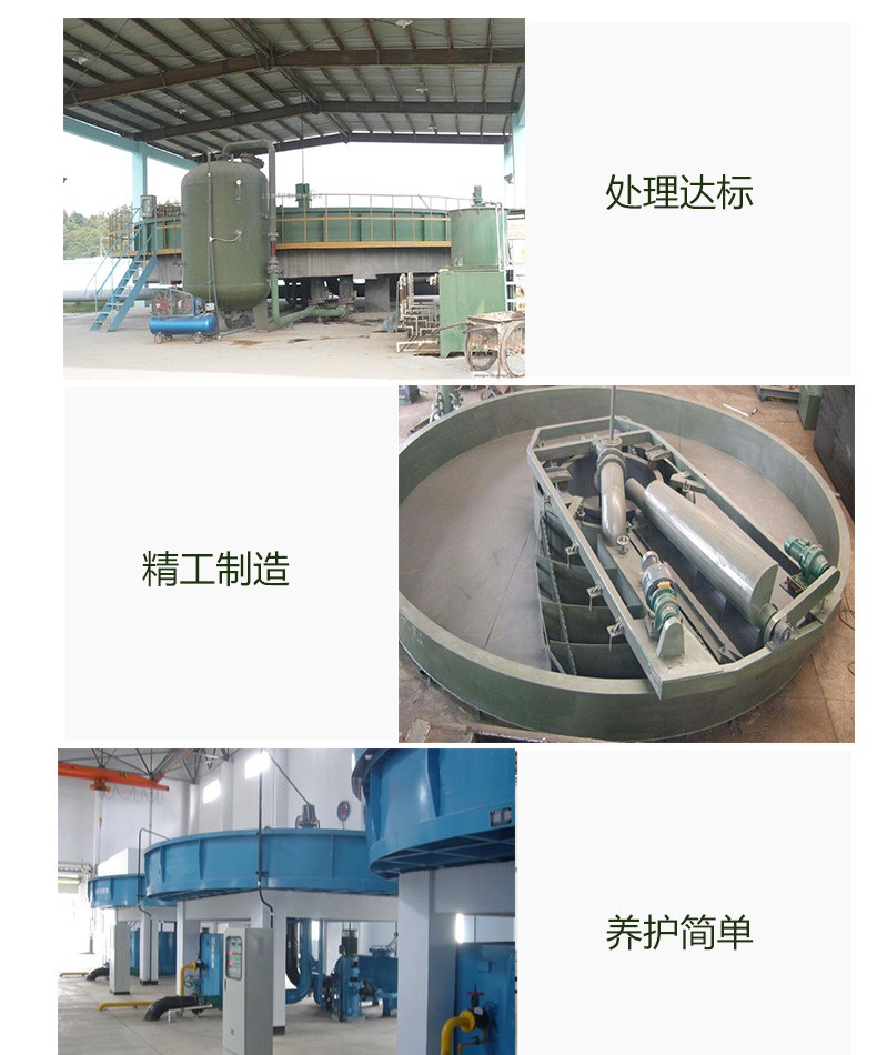 Guanghuiyuan fully automatic concave dissolved air flotation slaughtering and papermaking wastewater treatment equipment