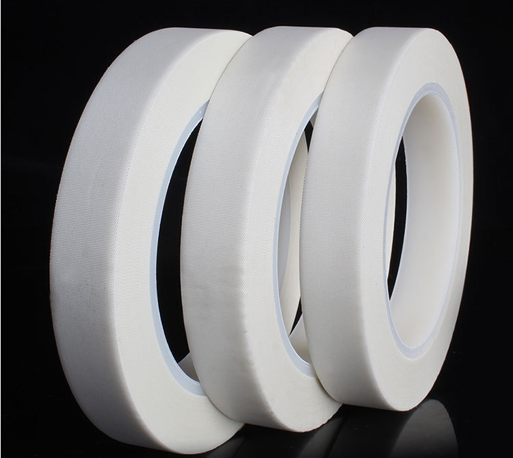 0.2 Glass cloth tape 260 ℃ white fireproof insulation high temperature sandblasting protection battery wrapping tape