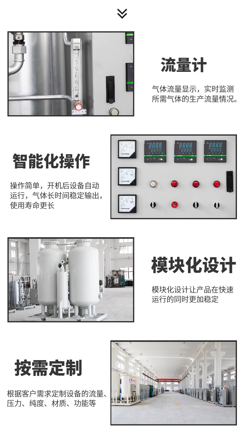 Psa plateau container Oxygen concentrator aquaculture oxygen enrichment industrial combustion supporting oxygen generator equipment