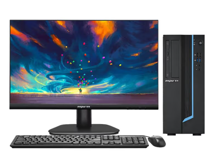 Inspur CE3000F Yingzheng Desktop Computer Feiteng FT-2000 Keyboard and Mouse Display CE520F 108 Xinchuang