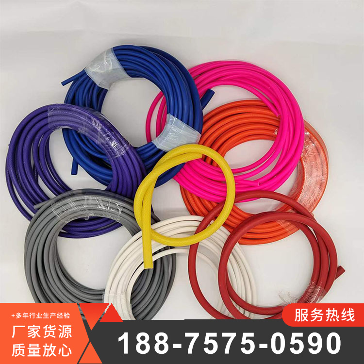 Ruiguan silicone color silicone hose, high-temperature weather resistant hose, spot sales