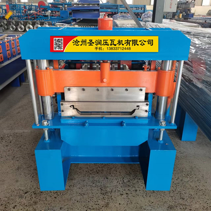 430 Aluminum Magnesium Manganese Tile Pressing Machine Roof Panel Forming Color Steel Corner Pressing Tile Equipment Factory