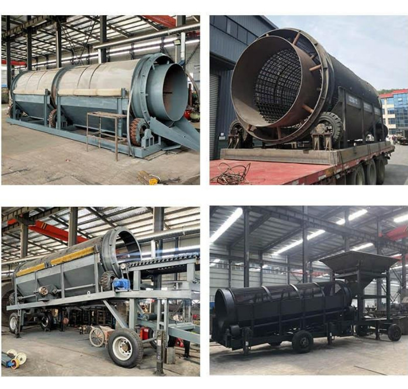 Comprehensive waste air separation equipment, fully automated kitchen waste treatment line equipment, Chuang He