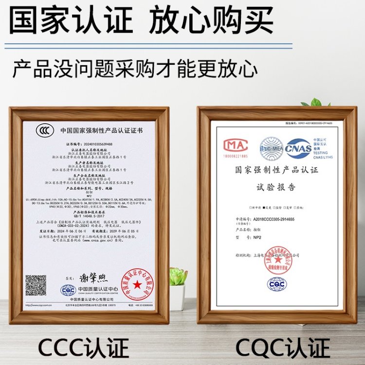 正泰按钮开关NP2-BA自复位平头急停BC蘑菇头BD旋钮BG钥匙钮开关