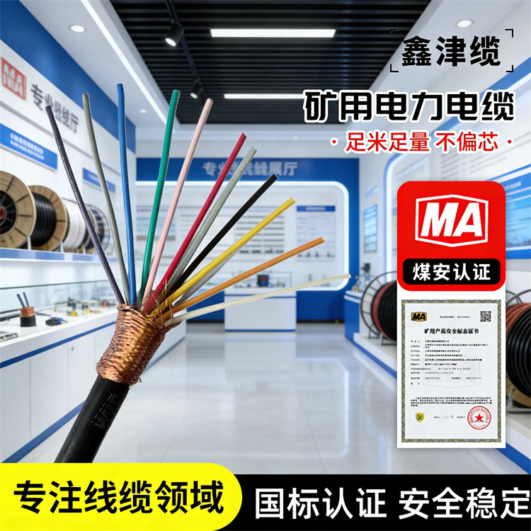 煤矿用电力电缆 金属屏蔽 高压橡套电缆 生产厂家
