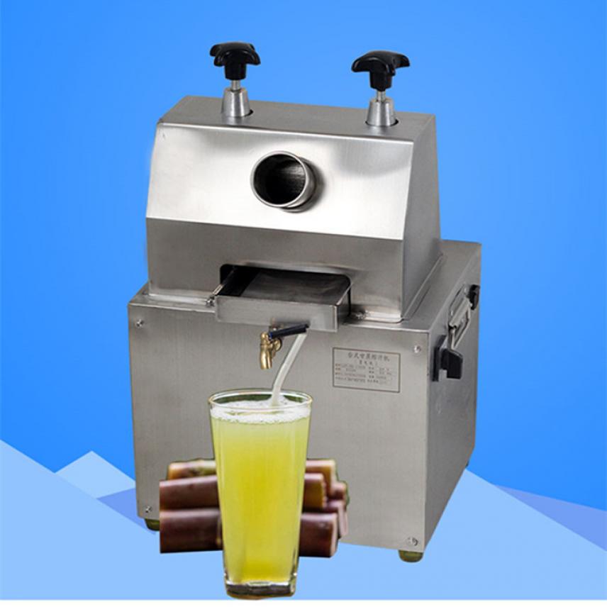 全自动甘蔗榨汁机 小型电瓶榨汁机 自动甘蔗压榨器货号h0156