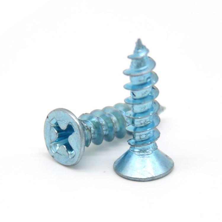 Kangshi manufacturer provides stainless steel cross groove drill tail screws, countersunk head drill tail screws