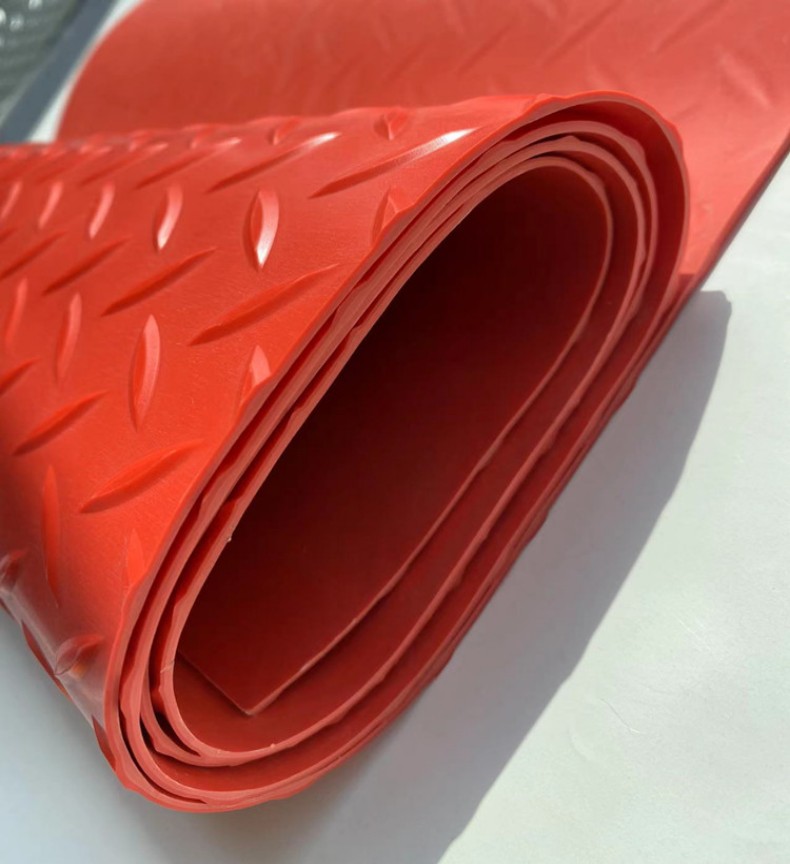 Thickened cow tendon anti slip pad, PVC waterproof and anti slip plastic floor mat, fully covered with floor glue in the entrance hall, corridor, staircase, etc