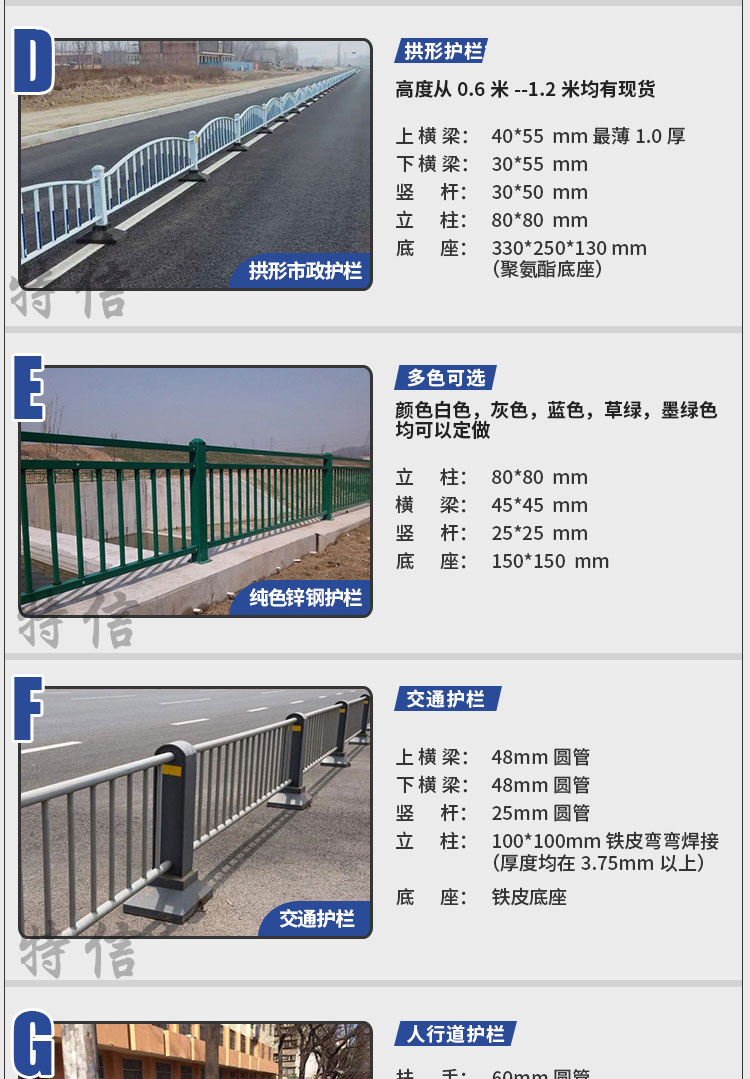 Hubei Ruishuo Guardrail Road Guardrail Isolation Guardrail Price