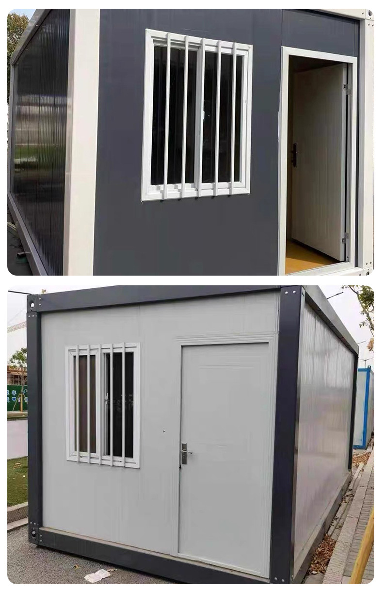 Customized container mobile room, fast consolidation room, temporary room, bathroom, and living container room