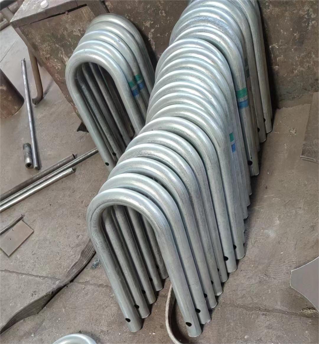 Taokun supplies stainless steel 304 S-shaped elbow U-shaped guardrail, pedestrian fence, road railing, road separation