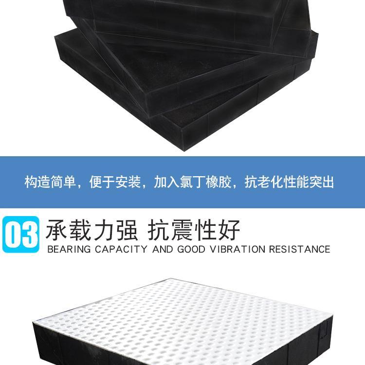 Circular PTFE skateboard gyzf4 rubber cushion block, Qingtian Road Bridge, highway bridge, shock-absorbing plate support