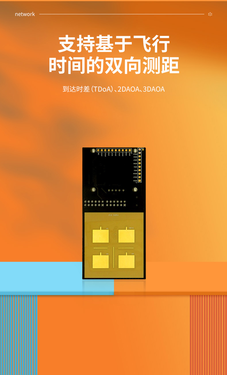 Domestic UWB positioning and ranging manufacturer's ultra wideband wireless data transmission chip for high-speed transmission of UWB module