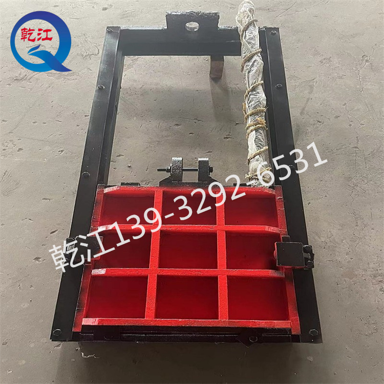 DN0.5 meter high-pressure cast iron gate hoist for sorting channels, paddy fields, and sailor's lifting gate valve threaded connection