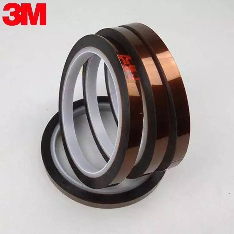 3M7413D Gold Finger Adhesive Tape Brown Industrial Polyimide Single sided Adhesive