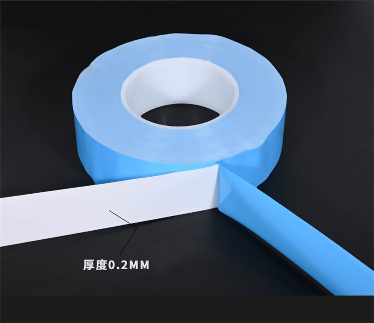 LED blue thermal conductivity and heat dissipation double-sided tape adhesive light strip aluminum substrate module heat insulation and high temperature resistant tape wholesale