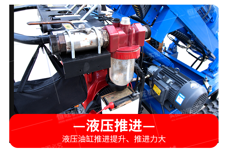 Diesel tracked pneumatic down-the-hole drilling machine for outdoor drilling, blasting holes, pneumatic anchoring drilling machine, rock drilling machine