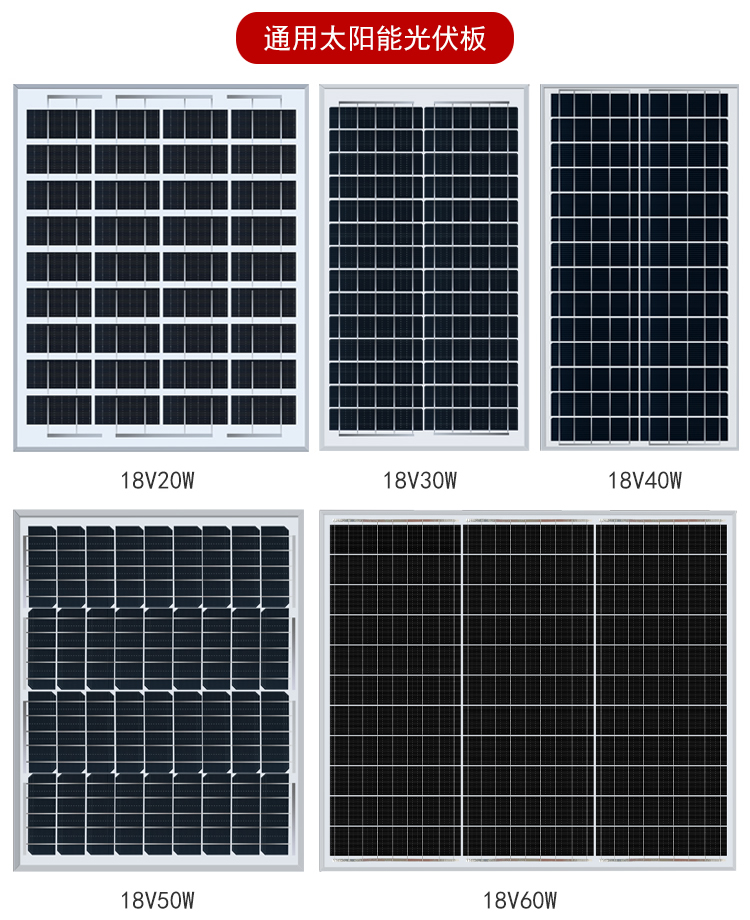 100w solar panel manufacturer monitoring street lighting photovoltaic inverter 220V emergency power supply