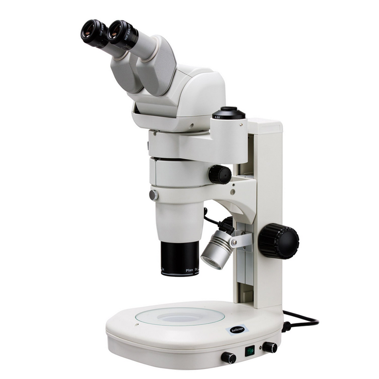 AMSCOPE50X-1000X imported upright three eye dual illumination polarizing microscope from the United States