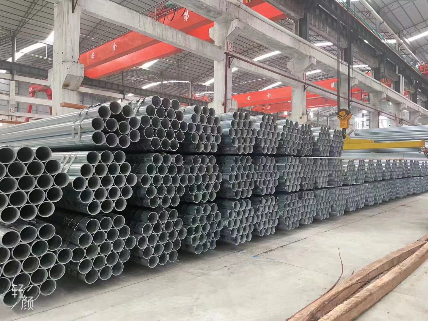 Lecong galvanized pipe inner plastic pipe fire water pipe gas conduit Youfa the Pearl River Huaqi q235 4 points DN100