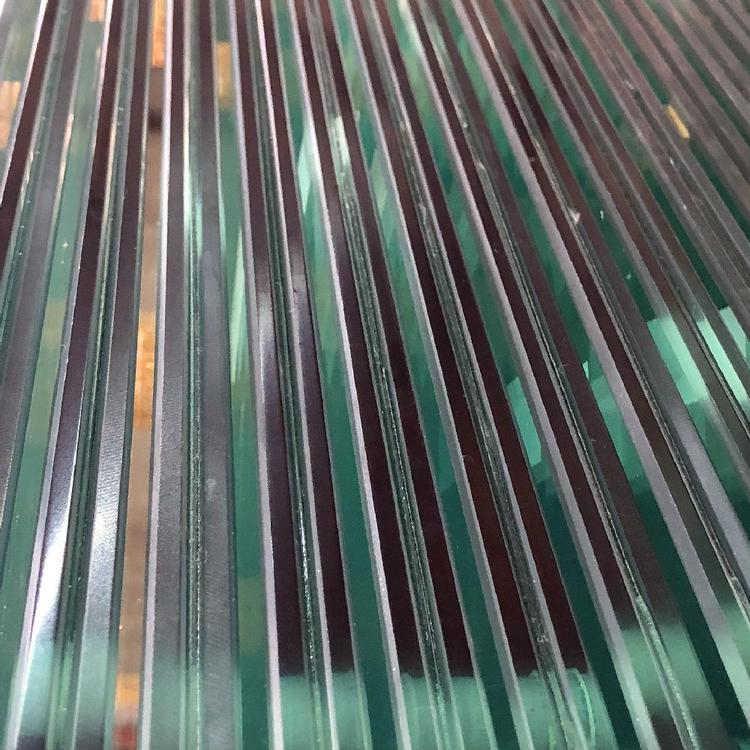 5+5pvb laminated glass plain white ultra white double tempered safety glass with multiple sizes available