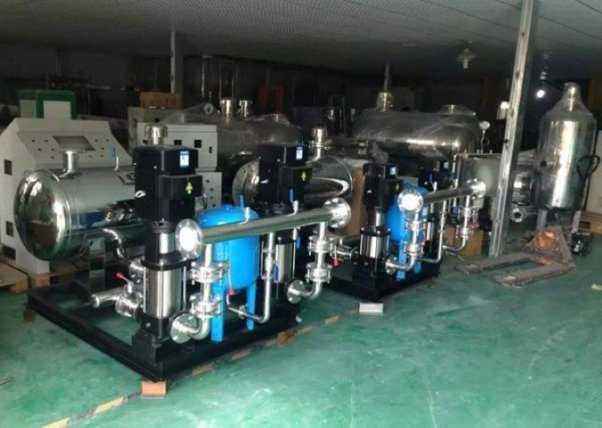 Constant pressure variable frequency water supply equipment one-stop service Senrong environmental protection equipment after-sales improvement