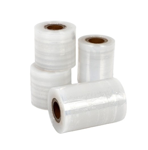 PE food grade 5cm wide winding film, small roll industrial film, takeout packaging film, vegetable grafting protection and stretching