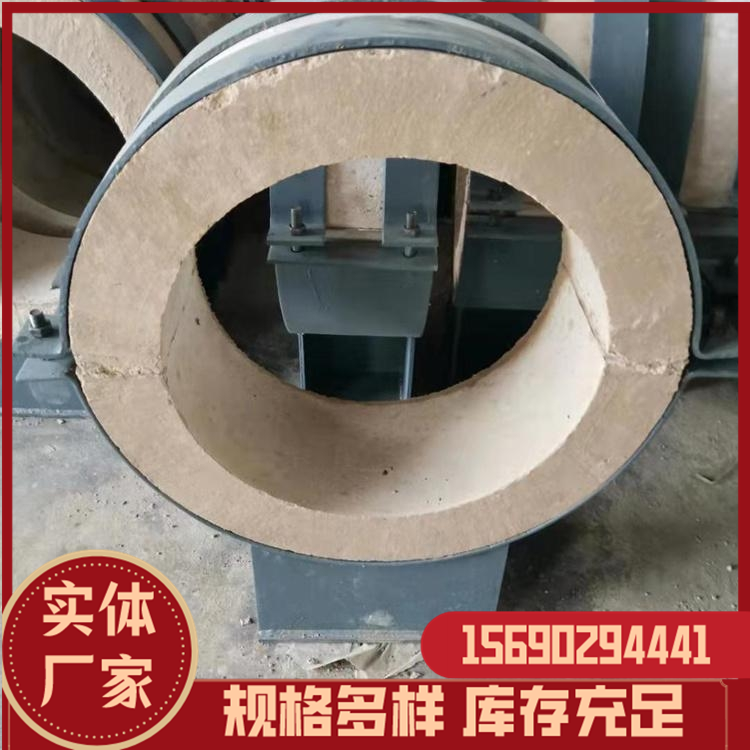 Supply of chemical pipeline saddle type pipe support, large diameter welded fixed pipeline saddle type support, container support