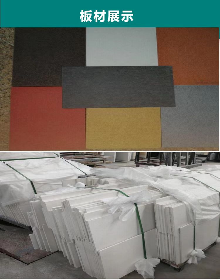 New materials for wall decoration - Colored cement decorative board - Full body board - Fiber reinforced cement board - Full body color