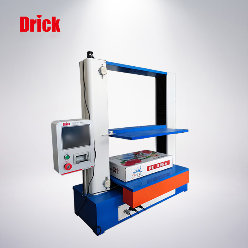 DRK123 Derek Carton Compression Machine Touch Screen Stacking Strength Testing Machine Pressure Compliance Testing Equipment