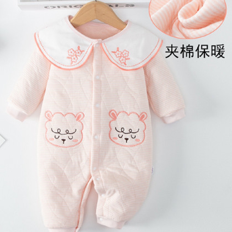 2023 Mao En Mao Ai Yi La Infant and Young Children's Winter Bodysuit Climbing Suit Harmony Cotton Set Miscellaneous Children's Clothing