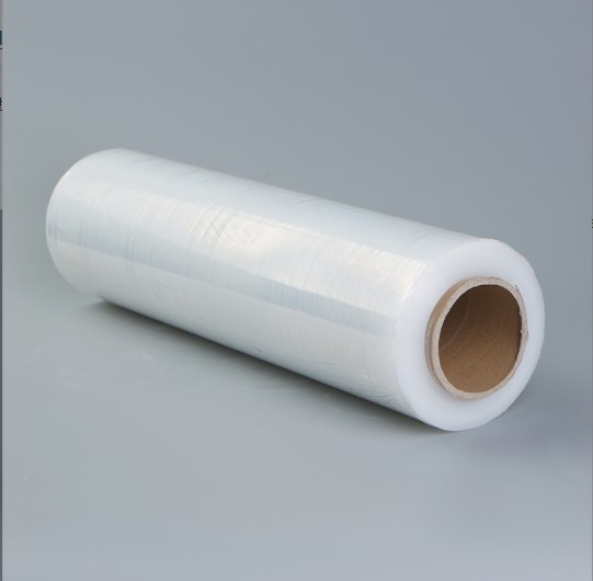 Plastic stretch winding film packaging PE industrial protective film large roll packaging winding film transparent packaging plastic film