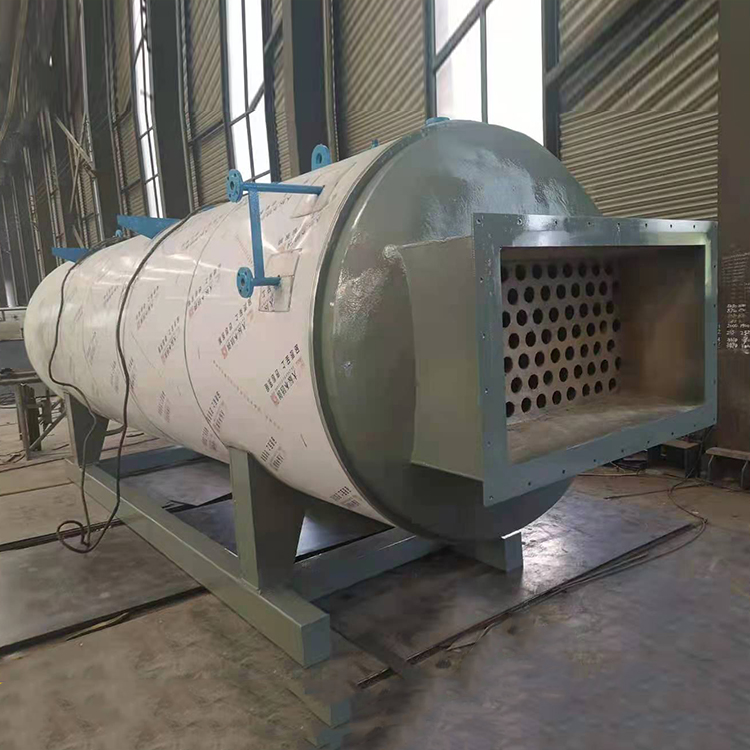 Waste heat boiler horizontal flue gas recovery high-temperature flue gas steam waste heat boiler hot water boiler