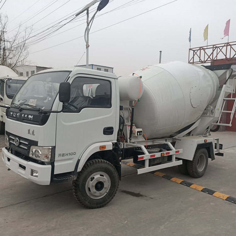 Junde Concrete mixer Tangjun 3m3 cement tanker leaps into 4m3 mortar commercial concrete transport vehicle