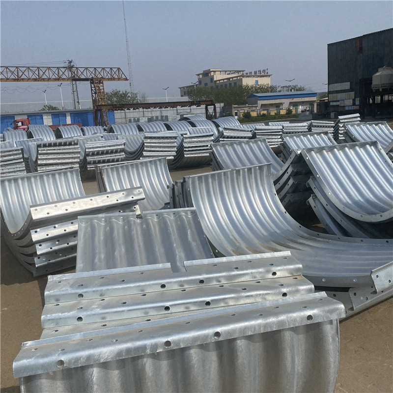 Yuanchang 2 to 4 meter assembled metal corrugated culvert pipe with large diameter and high strength hot-dip galvanized thickened drainage pipeline