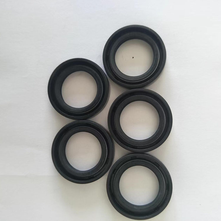 Nitrile rubber fluorine rubber rotary oil seal double lip TC type skeleton oil seal ring