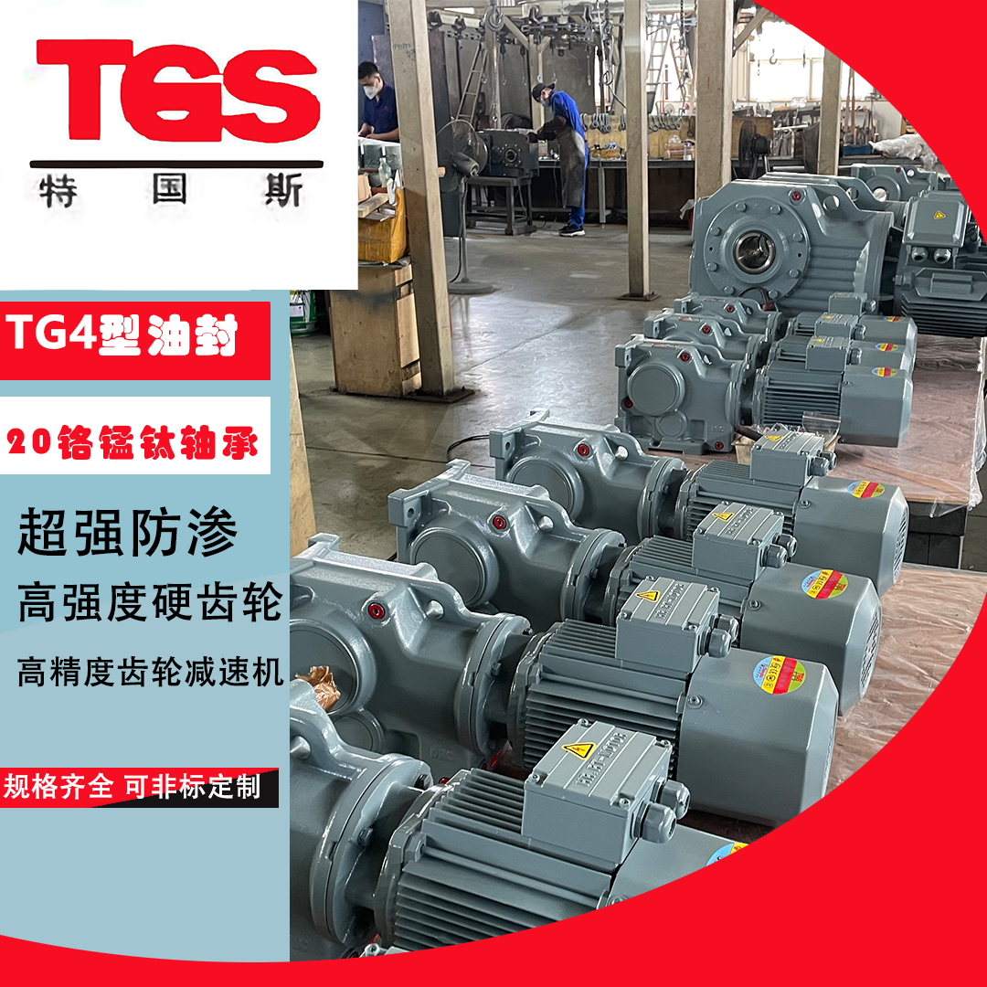 TGS Tekos T57/TAF57/TA57/K57 Helical Gear Reducer DC/AC Axis K/T Series with Motor