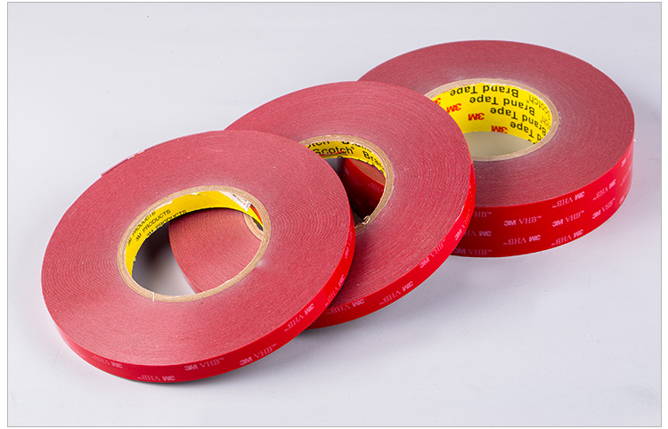 3M5608A-GF red film gray adhesive 3M double-sided adhesive intelligent door lock can be bonded using adhesive tape