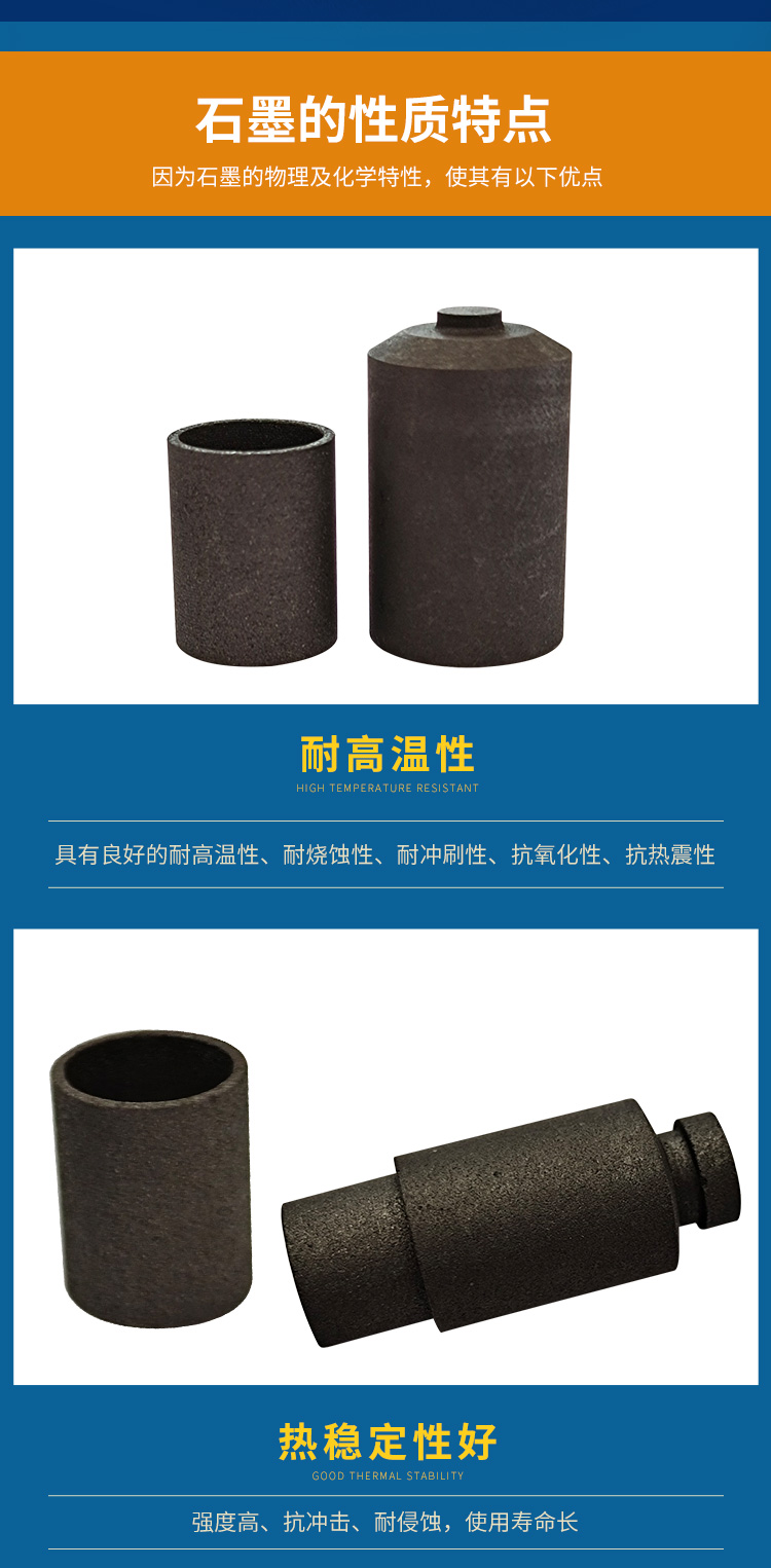 Customized manufacturer of high-purity graphite crucibles for American Lick Crucibles Wholesale price and timely delivery of Jinghang Special Carbon