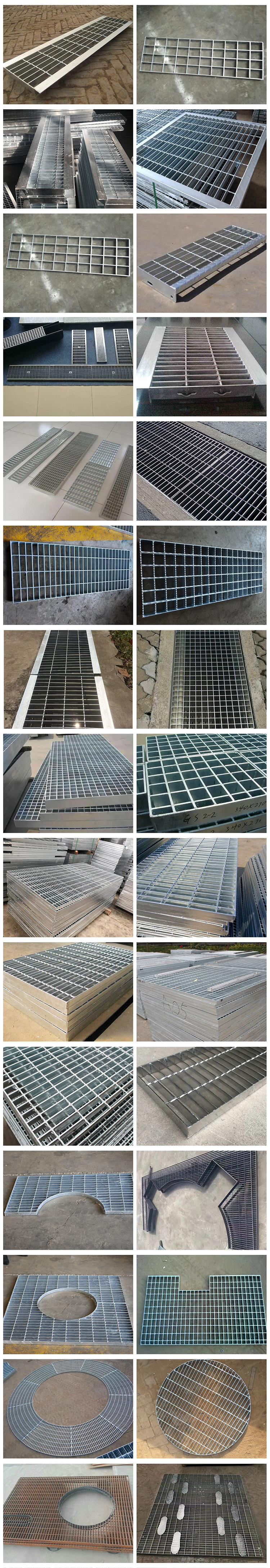 Jinjuwang Stainless Steel Grid Plate Sewer Drainage Heavy Engineering Construction Platform Steel Grid Plate Source Manufacturer