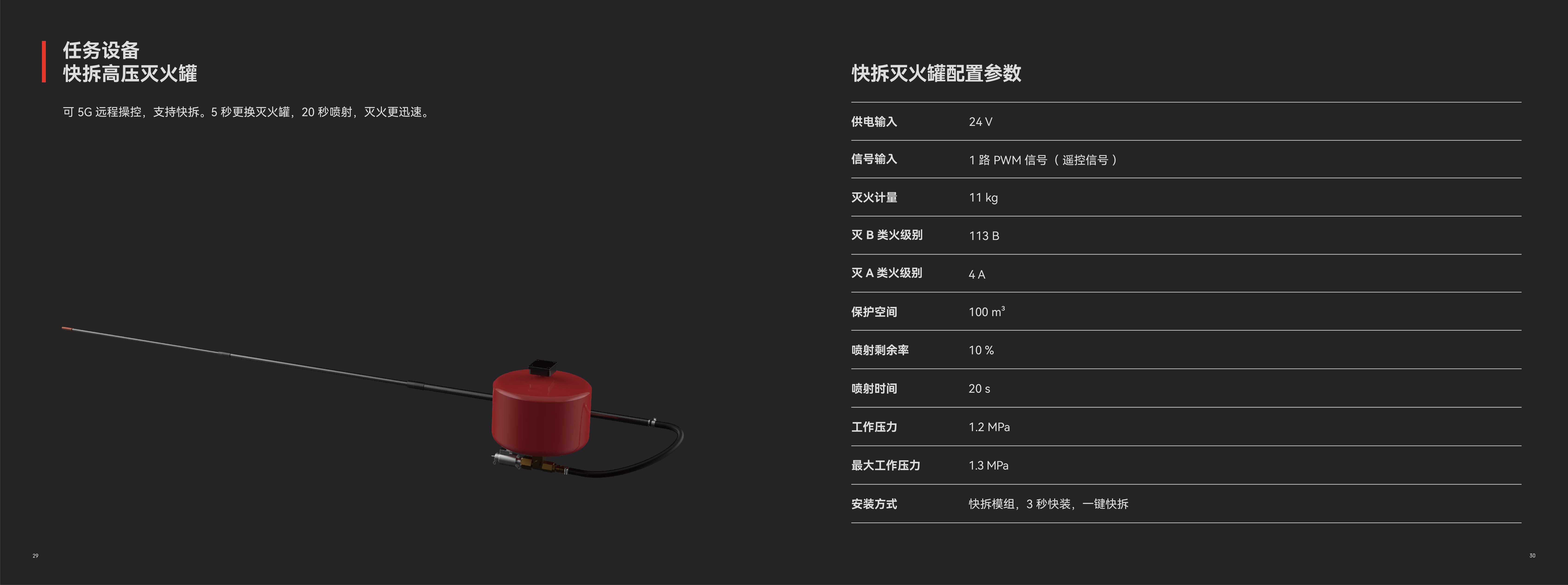 The Flying Man Fire Drone has different configurations and prices, and can be customized according to user requirements