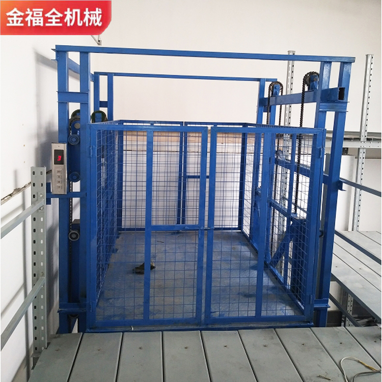 Special elevator for factory freight elevator, simple hydraulic household elevator, loading and unloading platform, cargo elevator